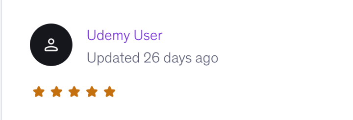 Udemy review